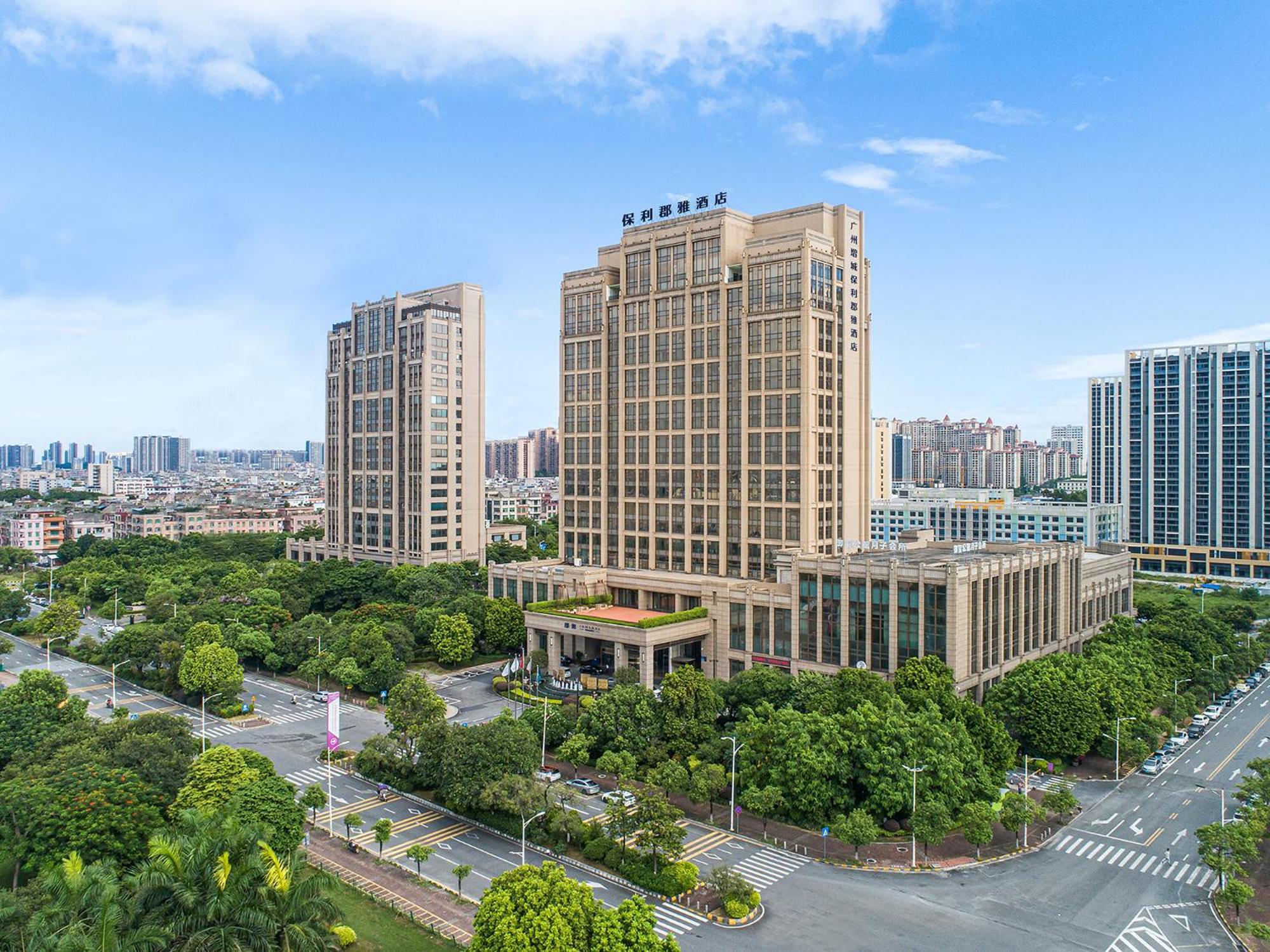 Crowne Plaza Guangzhou Zengcheng, an IHG Hotel Exterior foto